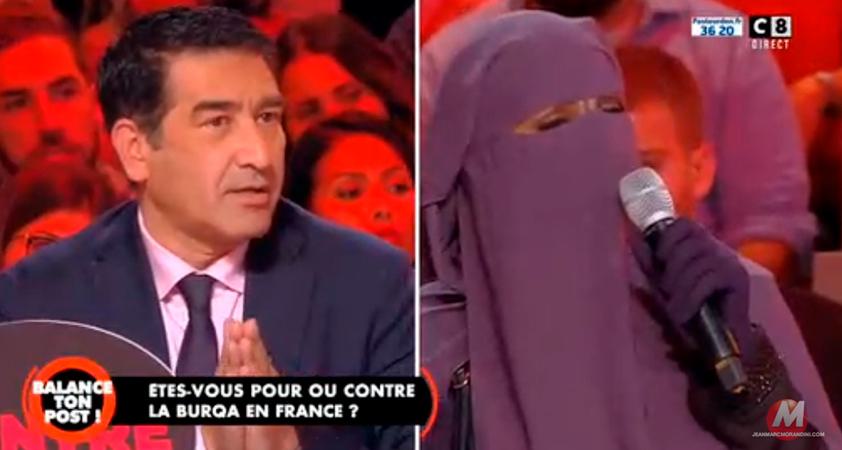 “Témoignage” d’une femme en burqa, une nouvelle provocation islamiste