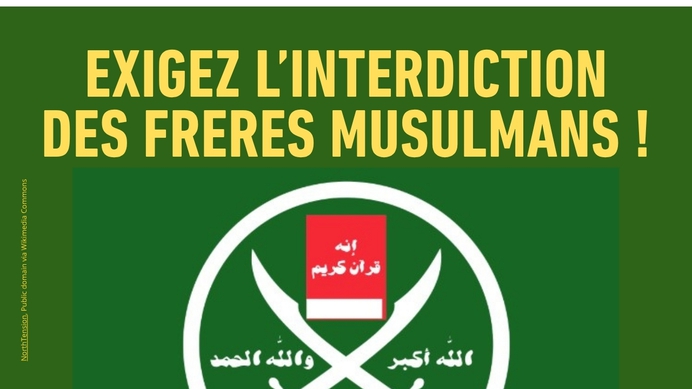 Exigez l’interdiction des Frères musulmans !