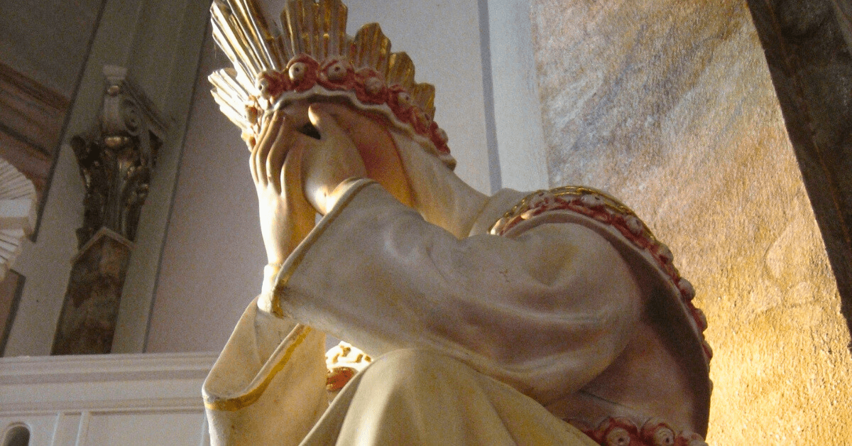 Une statue blasphématoire de la Vierge dans la cathédrale de Linz !